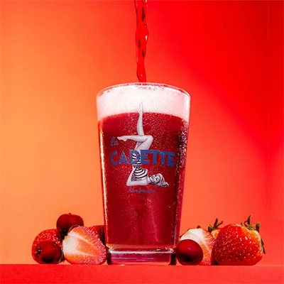 Image for La Brasserie Castelain habille sa Cadette Red Sunset en carmin