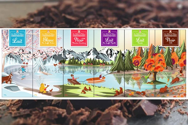 Image for Les Délices de Mélissa présentent une nouvelle collection de tablettes de chocolat