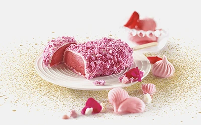 Image for L’eski pomme rouge gingembre revisite le vacherin 