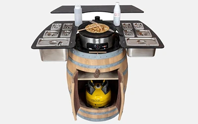 Image for Fondue Story innove avec son tonneau Vini Crepee