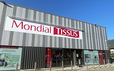 Image for Mondial Tissus ouvre un nouveau magasin à Albertville