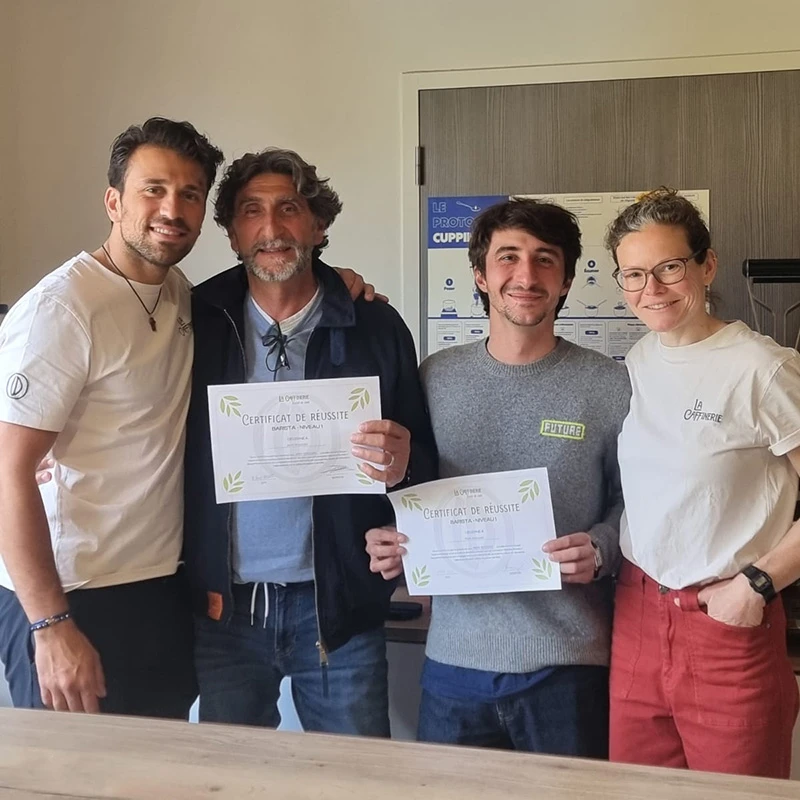 Image for Cafés Fraica dispense des formations Barista certifiées Qualiopi