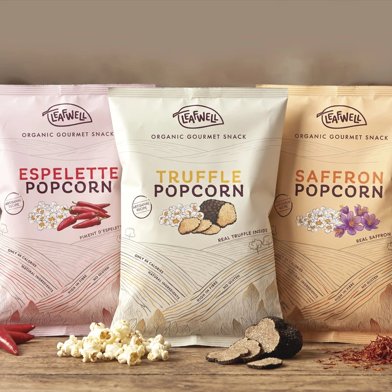 Image for Leafwell épice les popcorns salés   