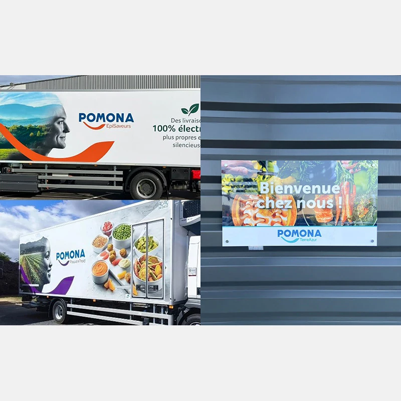 Image for Pomona fait évoluer son identité graphique